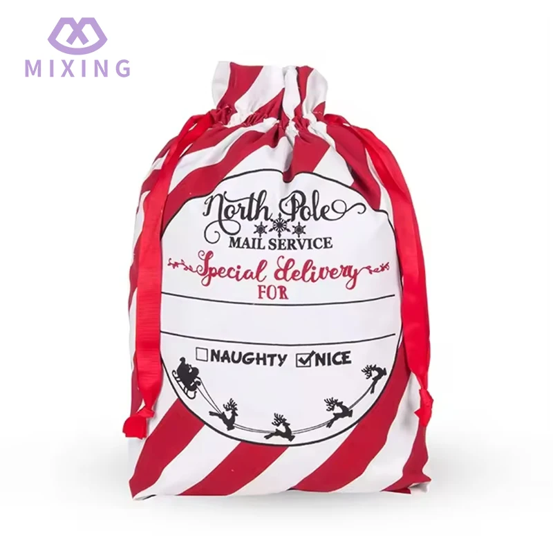 Bawełniany worek Świętego Mikołaja