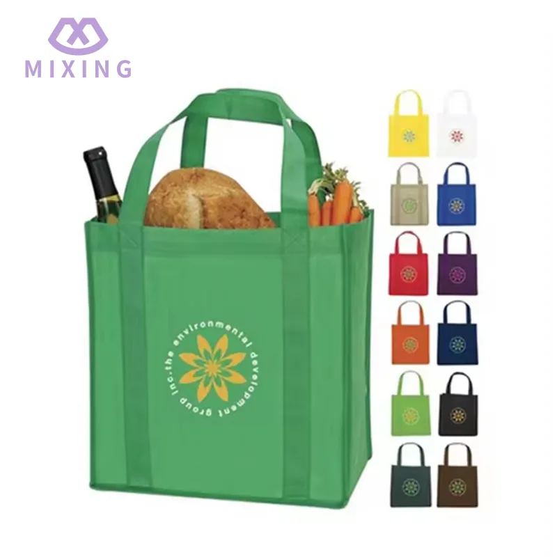 RPET Non Woven Grocery Totes RPET Non Woven Grocery Totes