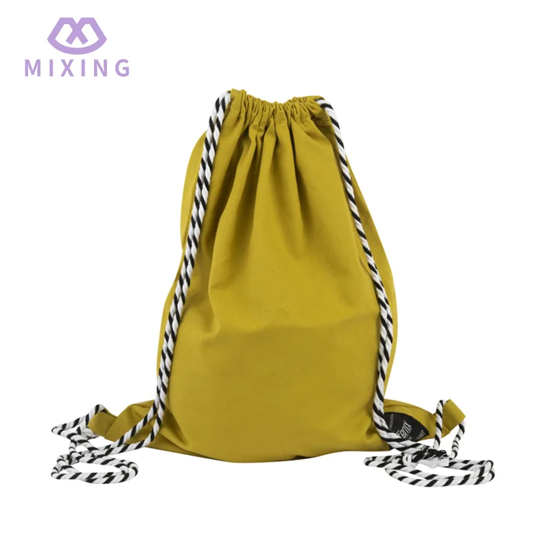 Canvas Drawstring Backpack Canvas Drawstring Backpack