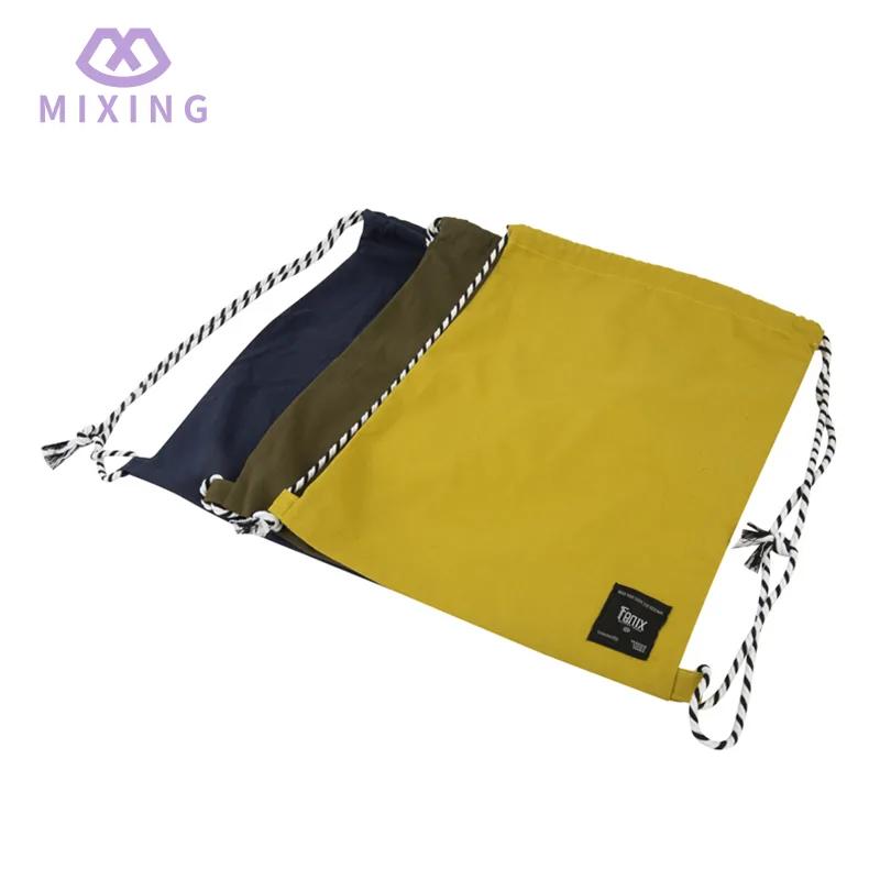 Canvas Drawstring Backpack Canvas Drawstring Backpack